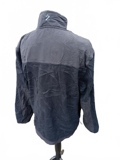 IZOD PFX Men's Full Zip Lightweight Jacket Black Grey - XL