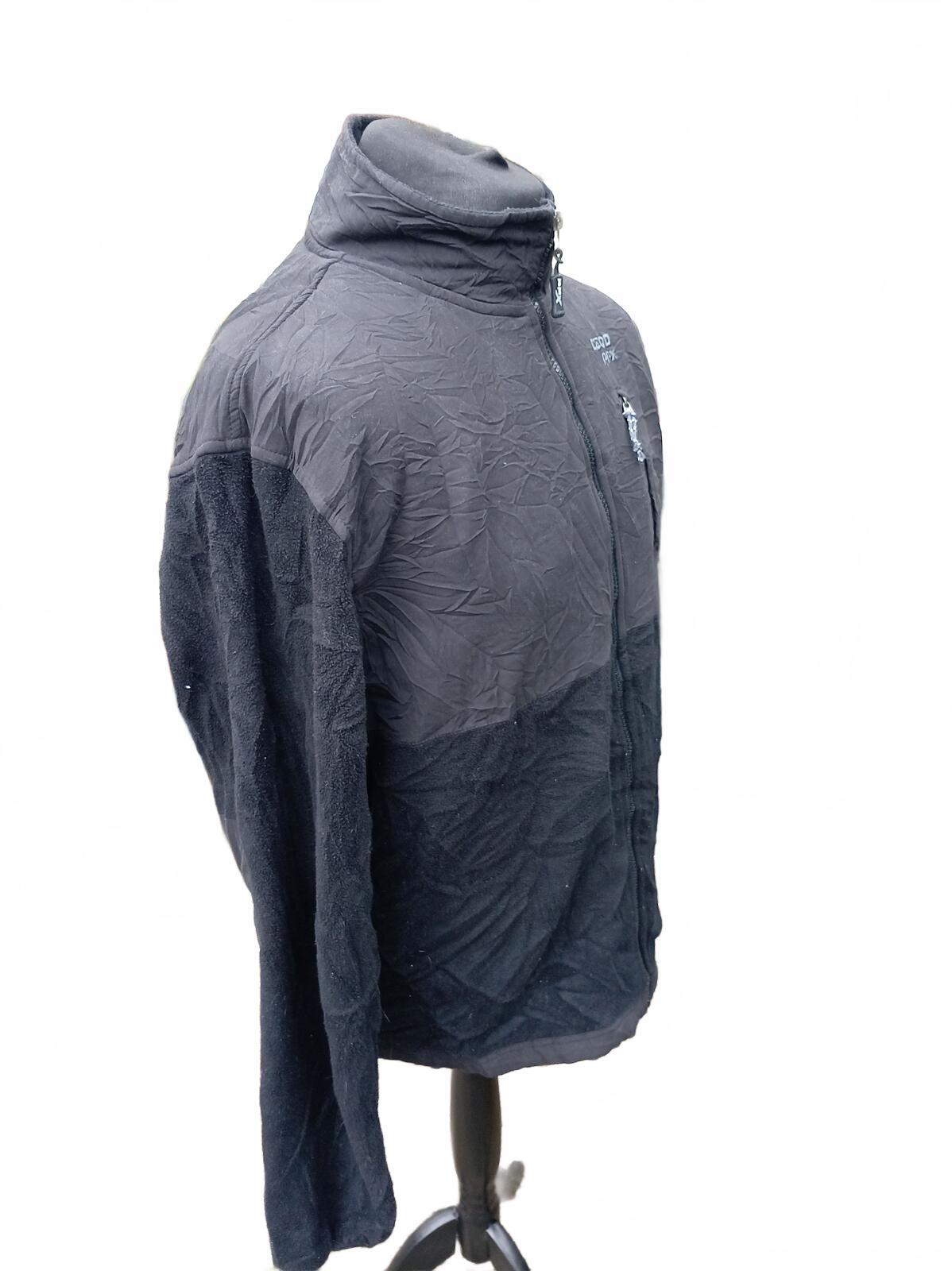 IZOD PFX Men's Full Zip Lightweight Jacket Black Grey - XL