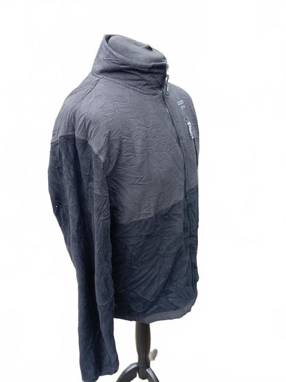 IZOD PFX Men's Full Zip Lightweight Jacket Black Grey - XL