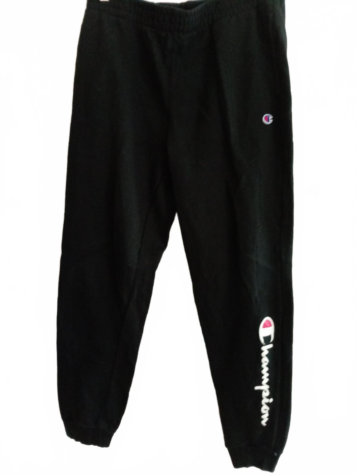 Champion Black Athletic Joggers Sweatpants XL