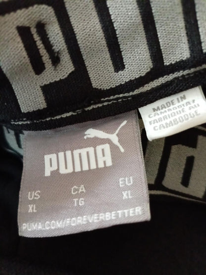 PUMA Black Track Joggers Size XL