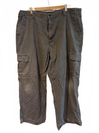 Dickies Men's Grey Work Pants Trousers 100% Cotton Straight Leg W42 L32 Skate
