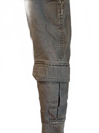 Dickies Men's Grey Work Pants Trousers 100% Cotton Straight Leg W42 L32 Skate