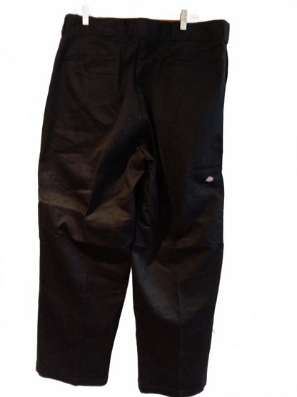 Dickies 85283 Double Knee Loose Fit Men's Black Work Trousers W38 L32 Skate