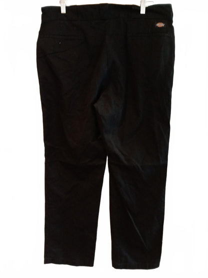 Dickies Men's Black Work Pants Trousers Classic Straight Leg W38 L30 Skate