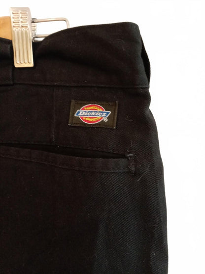 Dickies Men's Black Work Pants Trousers Classic Straight Leg W38 L30 Skate