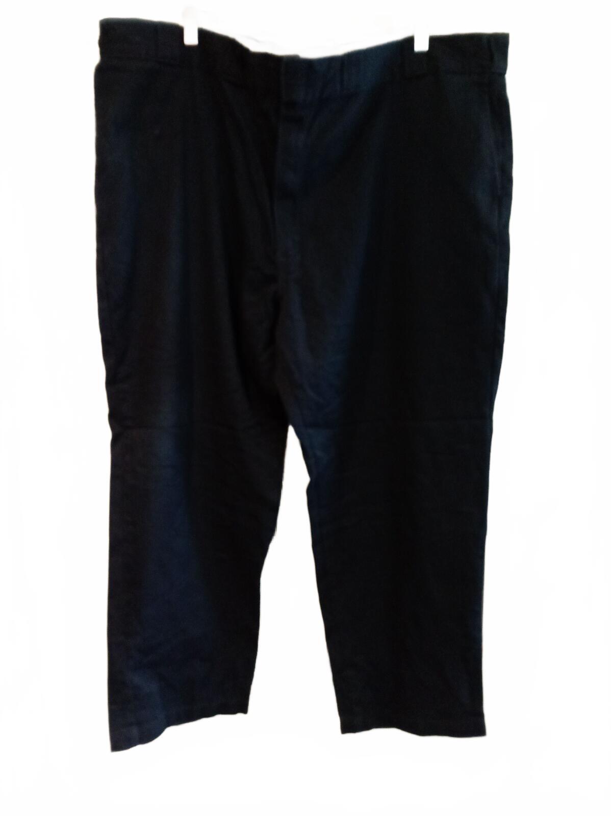 Dickies 874 Flex Original Fit Men's Black Work Pants Trousers W50 L30 Big & Tall