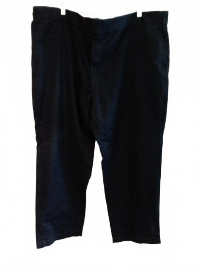 Dickies 874 Flex Original Fit Men's Black Work Pants Trousers W50 L30 Big & Tall