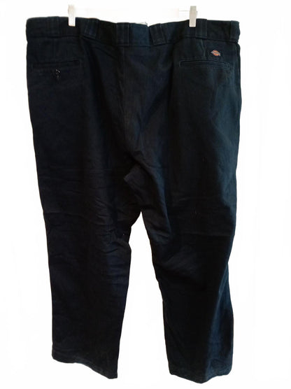 Dickies 874 Flex Original Fit Men's Black Work Pants Trousers W50 L30 Big & Tall