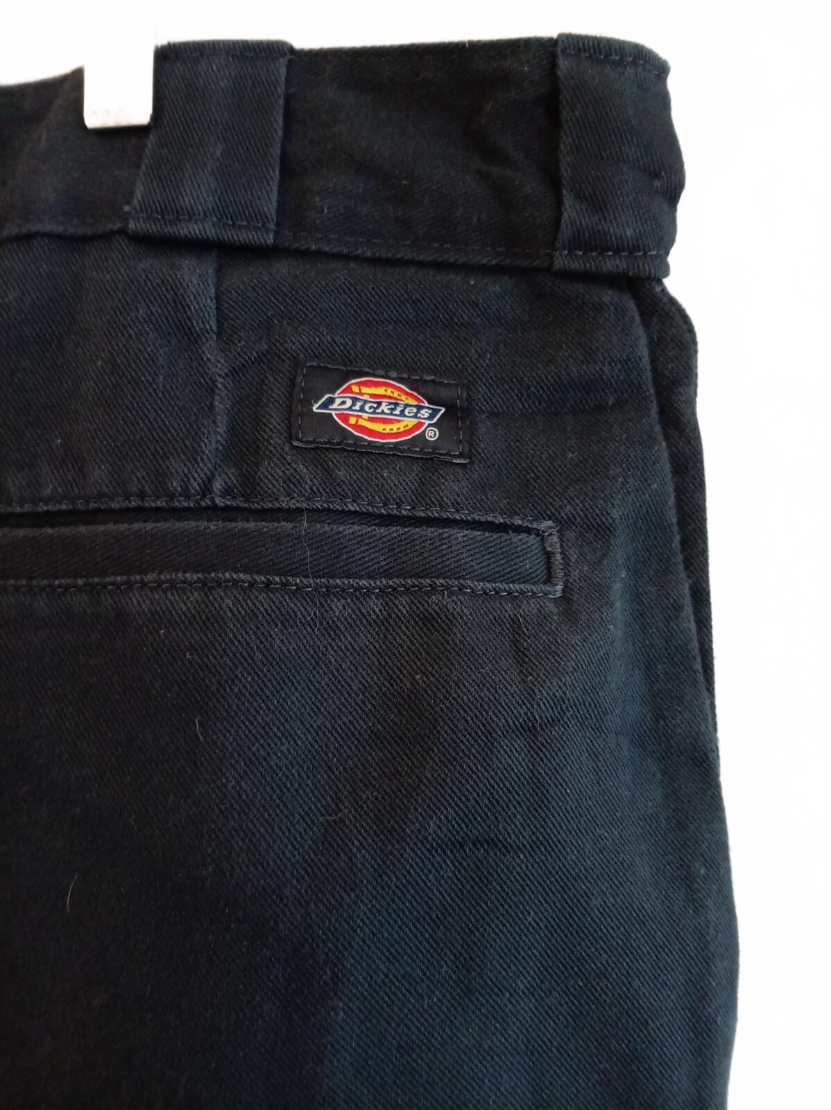 Dickies 874 Flex Original Fit Men's Black Work Pants Trousers W50 L30 Big & Tall