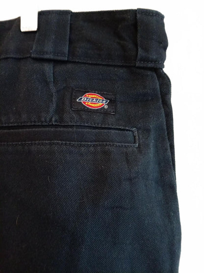 Dickies 874 Flex Original Fit Men's Black Work Pants Trousers W50 L30 Big & Tall