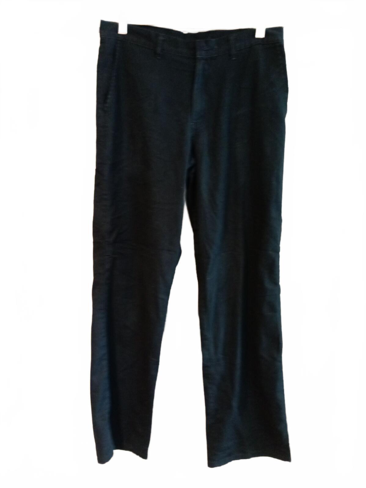 Genuine Dickies Men's Black Work Pants Trousers 32x32 Regular Fit Straight Leg