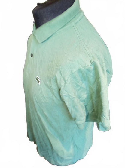 Lacoste Mint Green Short Sleeve Polo Shirt - Size 5 / Large