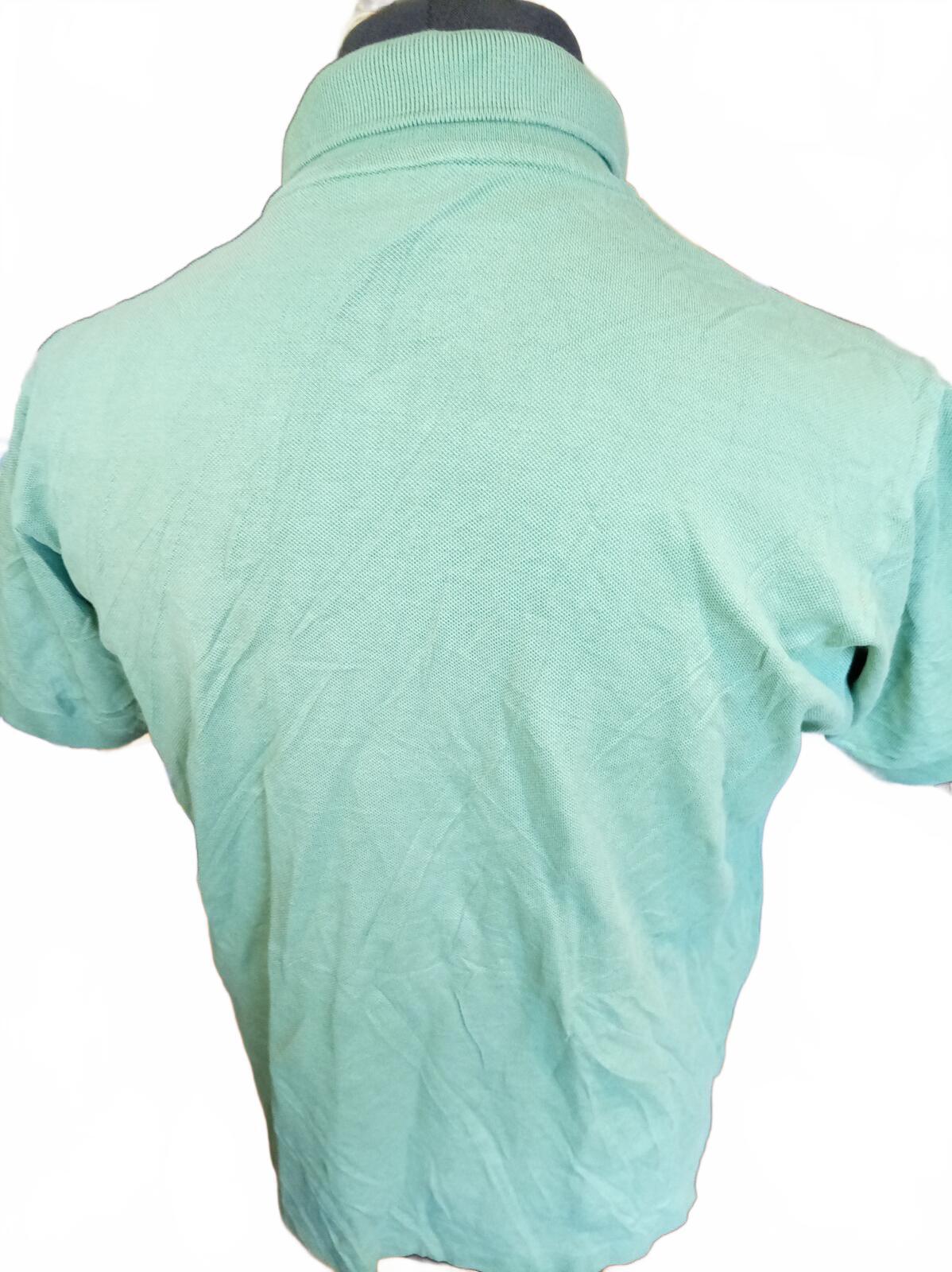 Lacoste Mint Green Short Sleeve Polo Shirt - Size 5 / Large