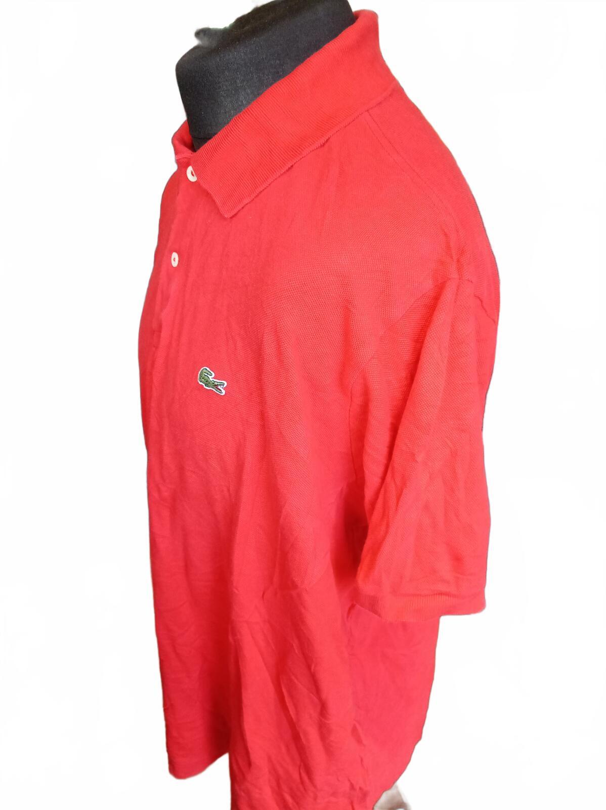 Lacoste Red Short Sleeve Polo Shirt - Size 8 - 3XL