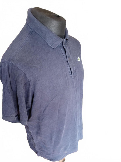 Lacoste Charcoal Short Sleeve Polo Shirt with Crocodile Logo - Size 5 Large
