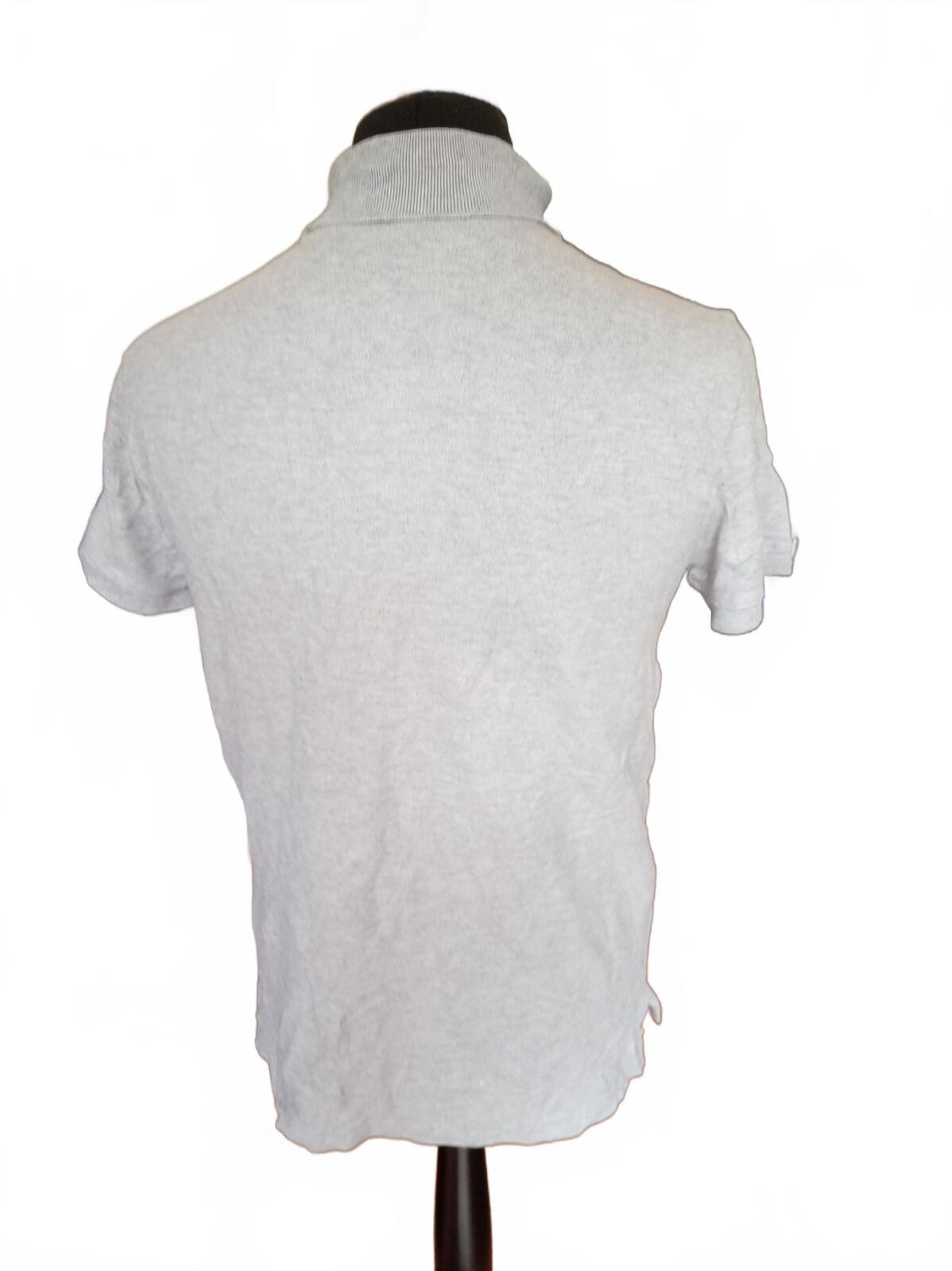 Ralph Lauren Grey Short Sleeve Polo Shirt - Medium