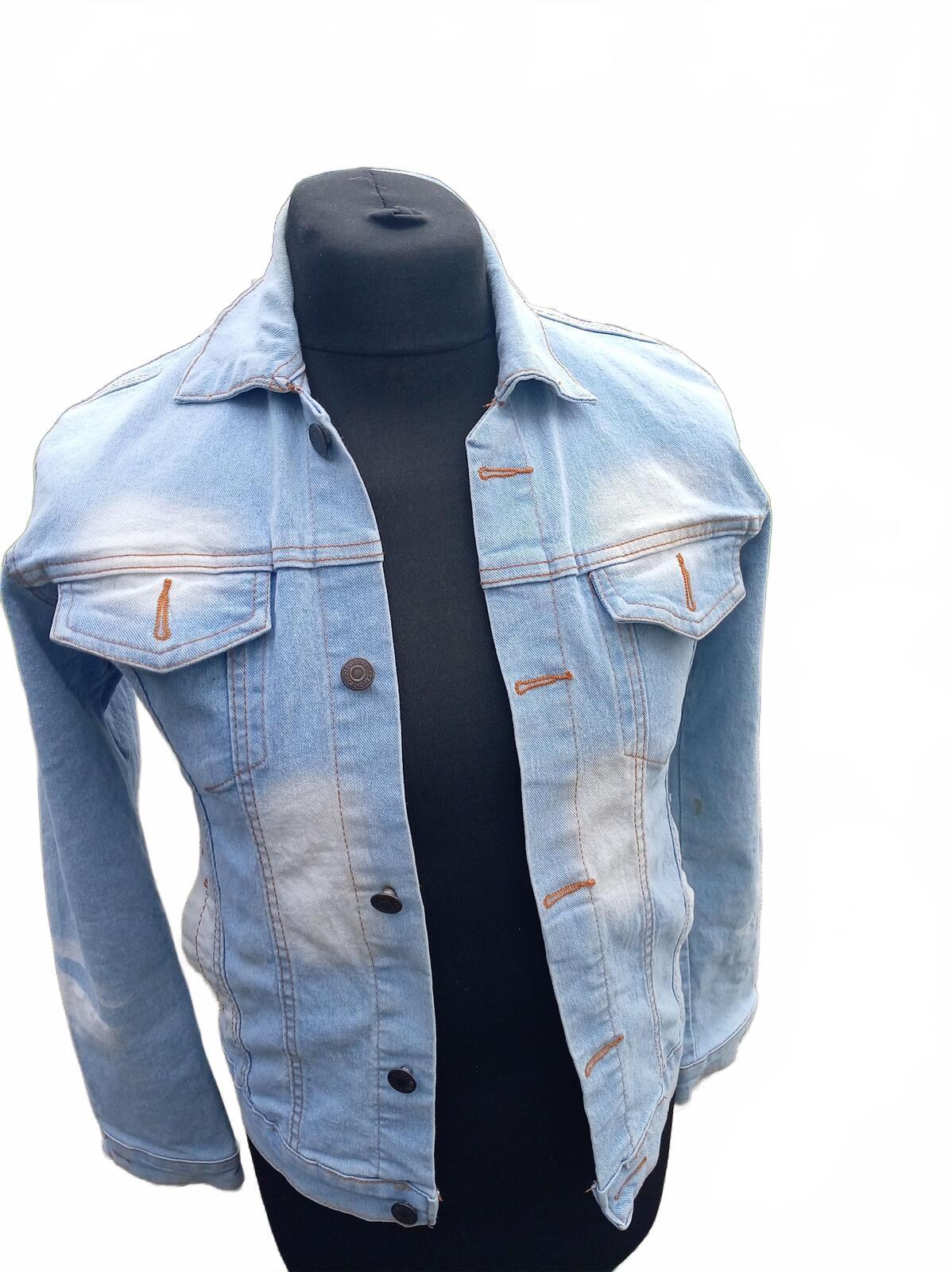 Levi’s Work Jacket Open Front No Buttonholes – Factory 133 – Light Blue – M