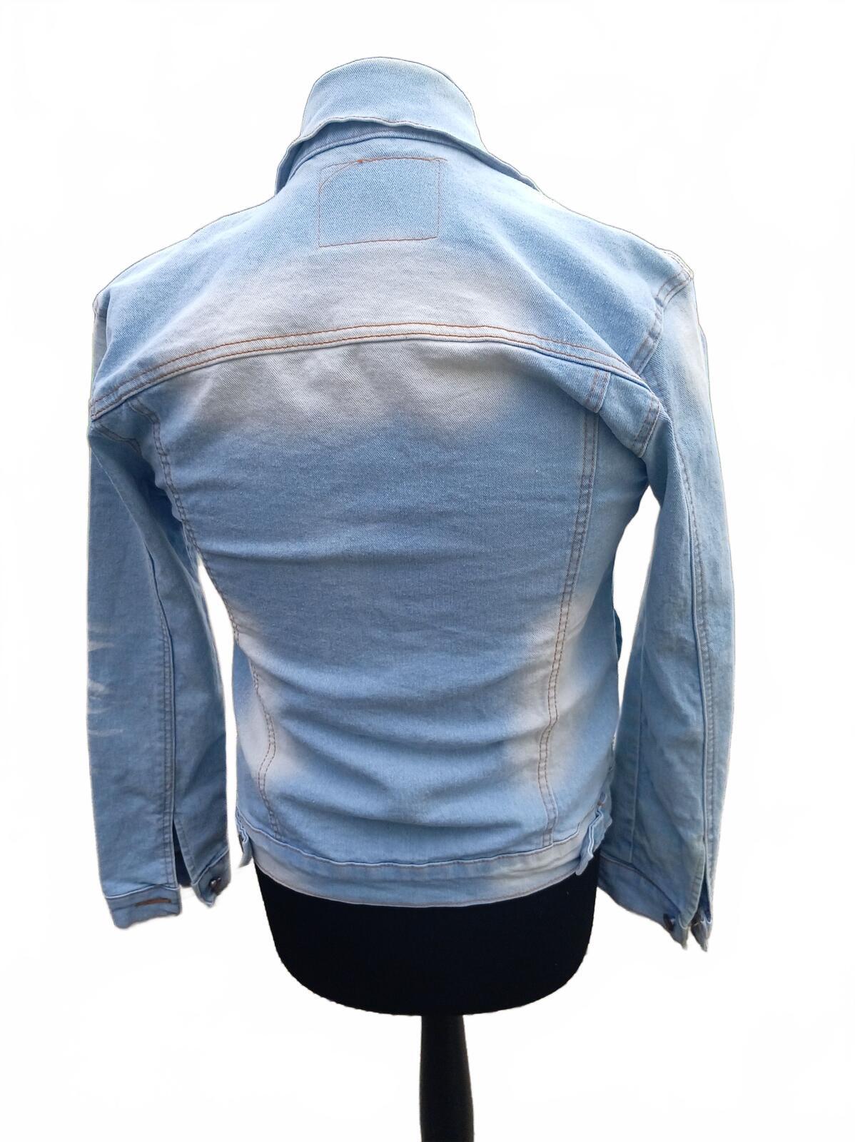 Levi’s Work Jacket Open Front No Buttonholes – Factory 133 – Light Blue – M