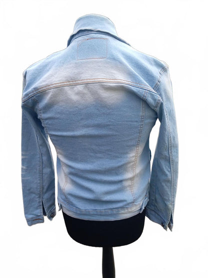 Levi’s Work Jacket Open Front No Buttonholes – Factory 133 – Light Blue – M