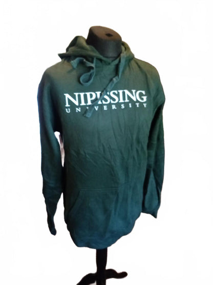 Nipissing University Green Pullover Hoodie Sweatshirt - XL