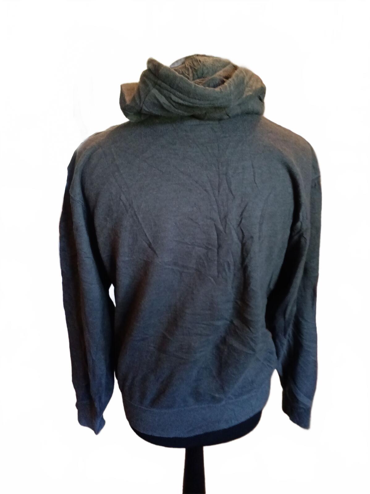 Grove City College Pullover Hoodie Sweatshirt Charcoal Grey - Medium