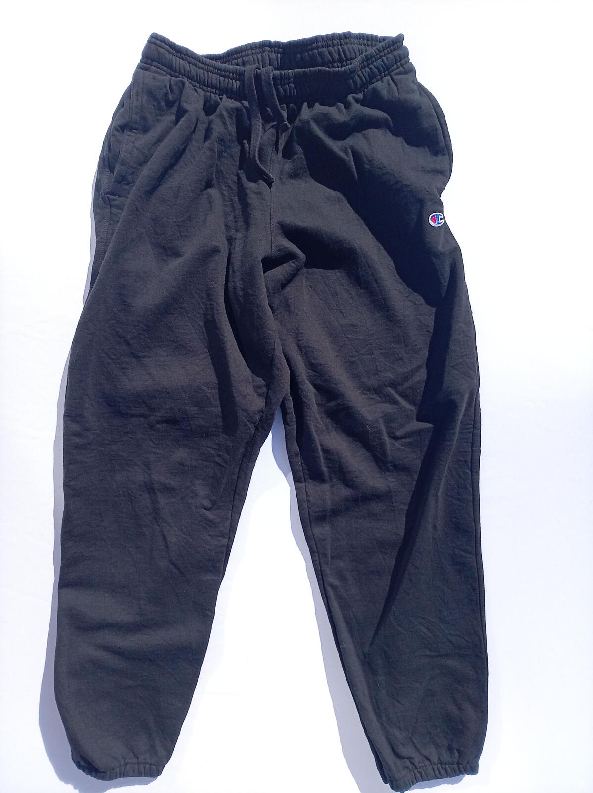 Champion Black Jogger Track Pants - XL