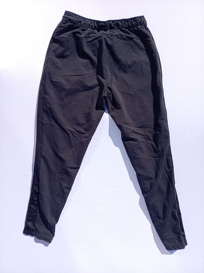 Puma Black Tapered Jogger Trousers - Medium