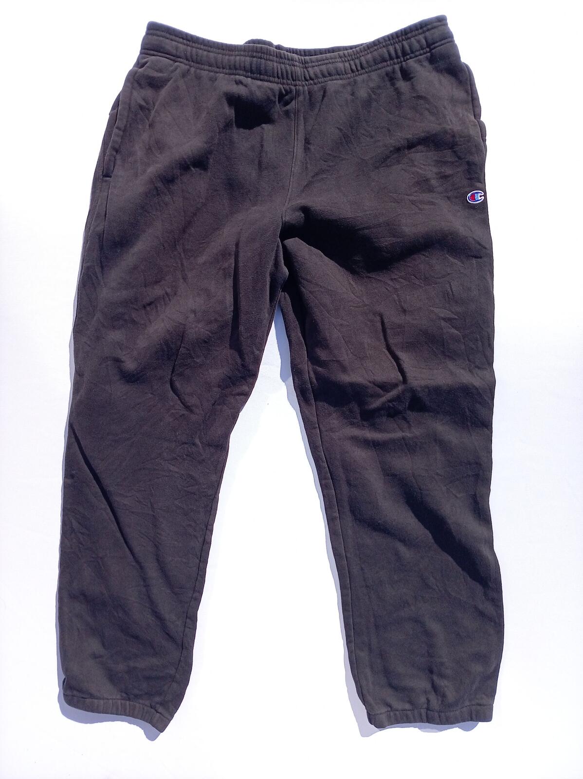 Champion Black Elastic Waist Jogger Sweatpants 2XL XXL
