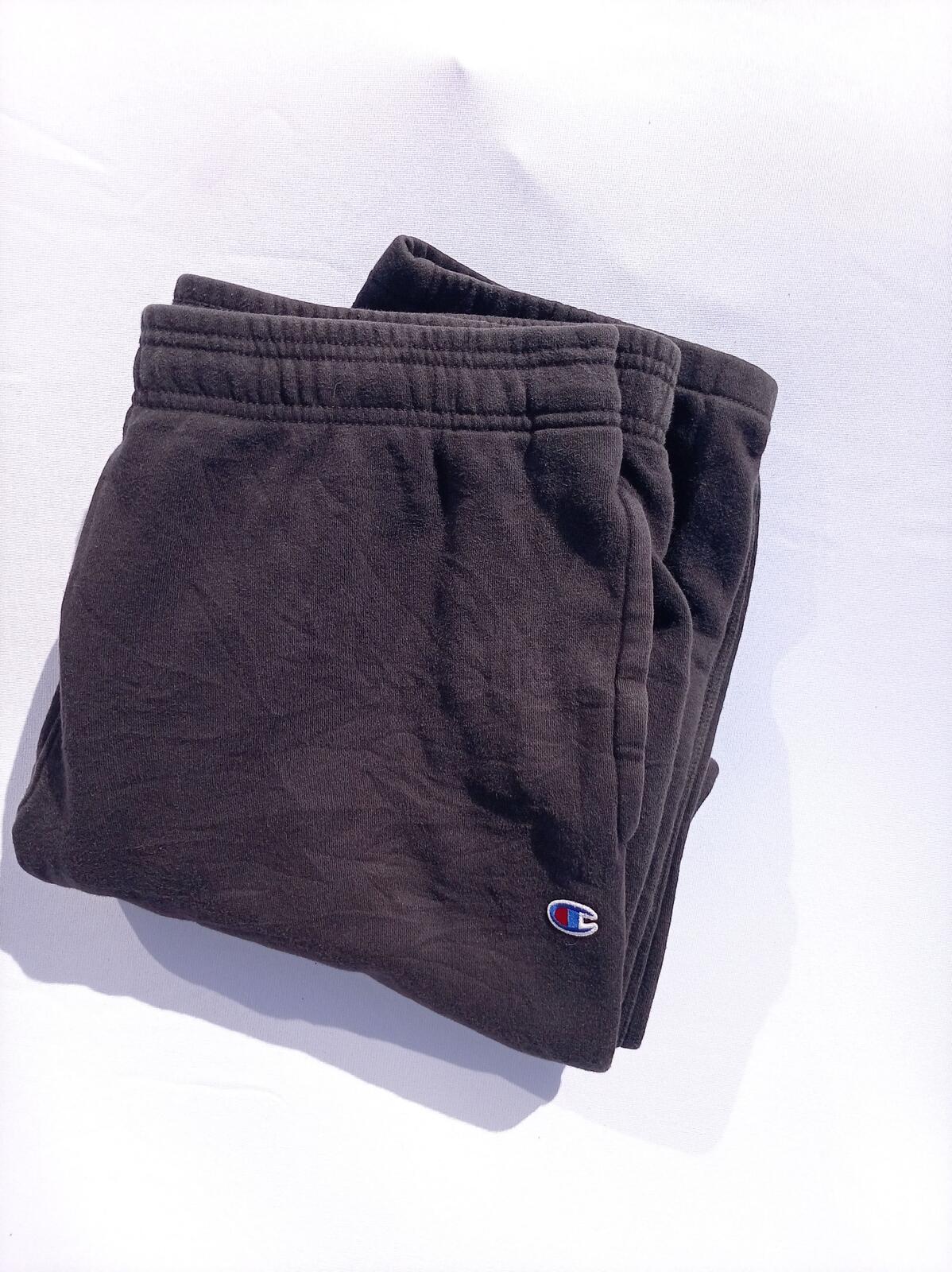 Champion Black Elastic Waist Jogger Sweatpants 2XL XXL