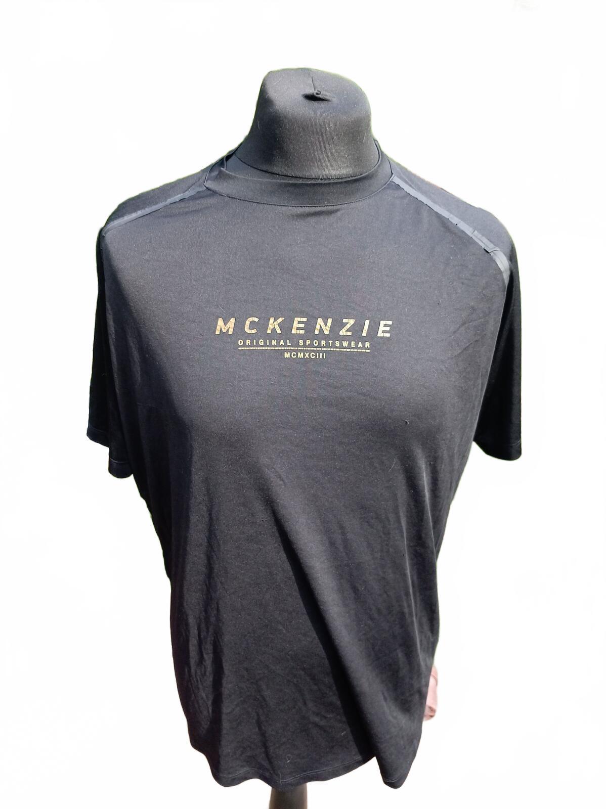 McKenzie Originals Black Short Sleeve Sports Top - XL