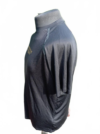 McKenzie Originals Black Short Sleeve Sports Top - XL