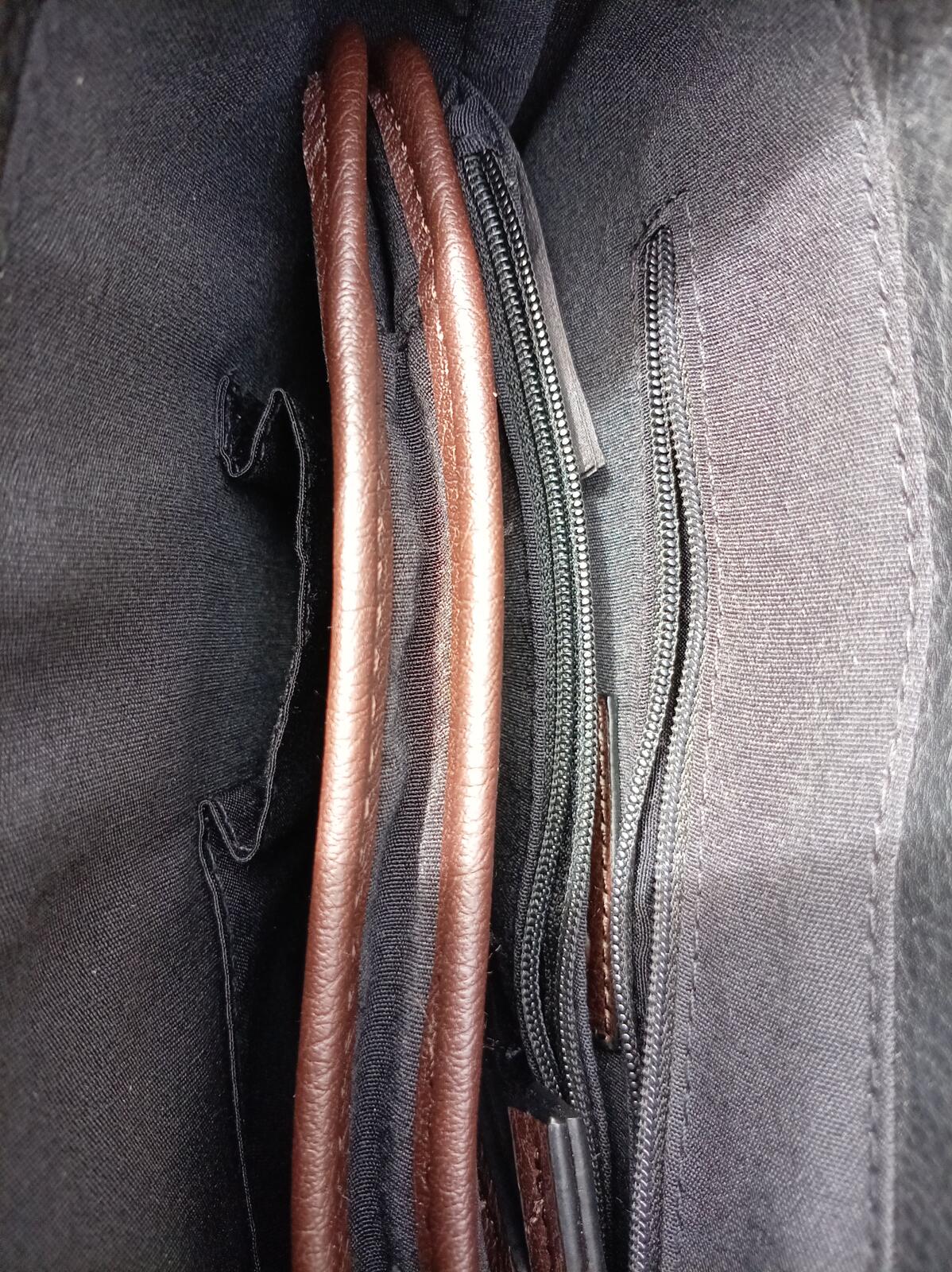 ALDO Shoulder Bag Grey/Brown – Men’s Crossbody Messenger – Strap – PU Leather