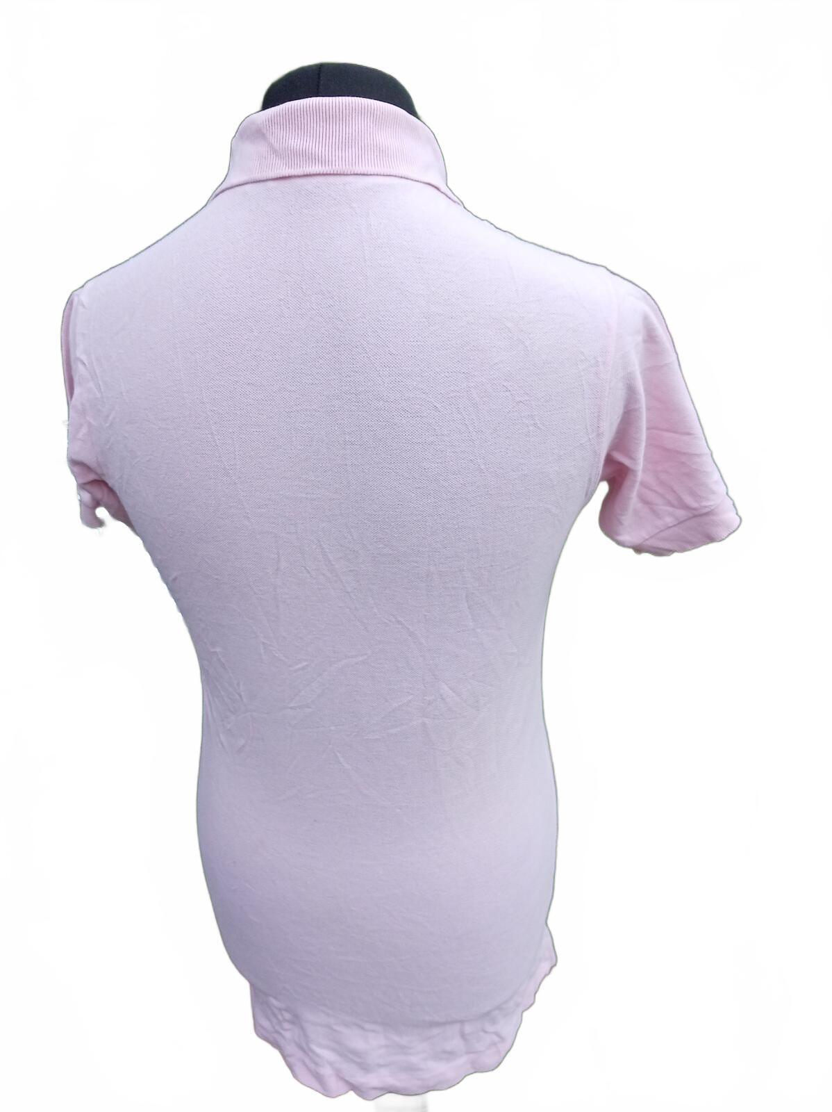 Vintage Chemise Lacoste Women's Polo Shirt Size 12 Made in Australia Pink 80s