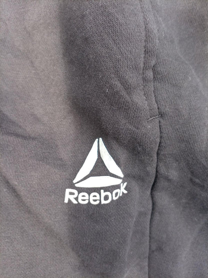 Reebok Black Joggers Sweatpants with Logo - Large