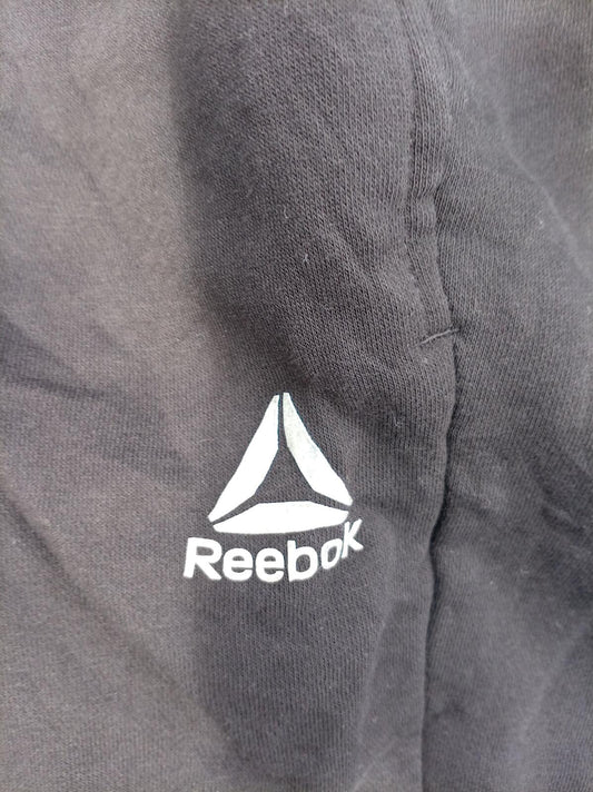 Reebok Black Joggers Sweatpants with Logo - Large