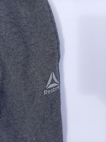 Reebok Grey Drawstring Cuffed Jogger Sweatpants - Medium