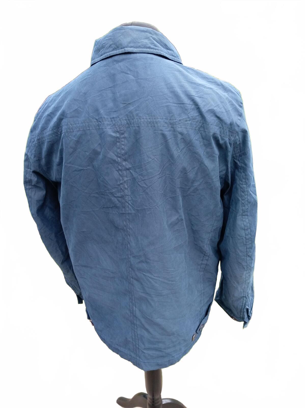 Dockers Men's Lightweight Harrington Jacket Size Large L Slate Blue Navy Casual