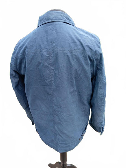 Dockers Men's Lightweight Harrington Jacket Size Large L Slate Blue Navy Casual