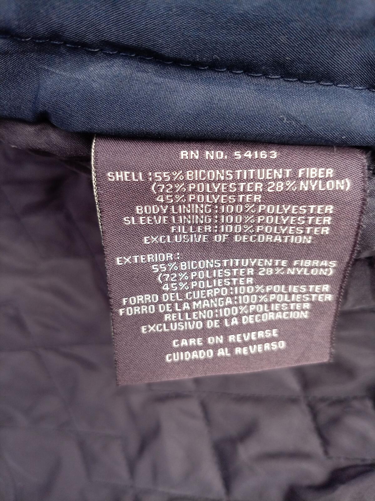 Dockers Men's Lightweight Harrington Jacket Size Large M Slate Blue Navy Casual