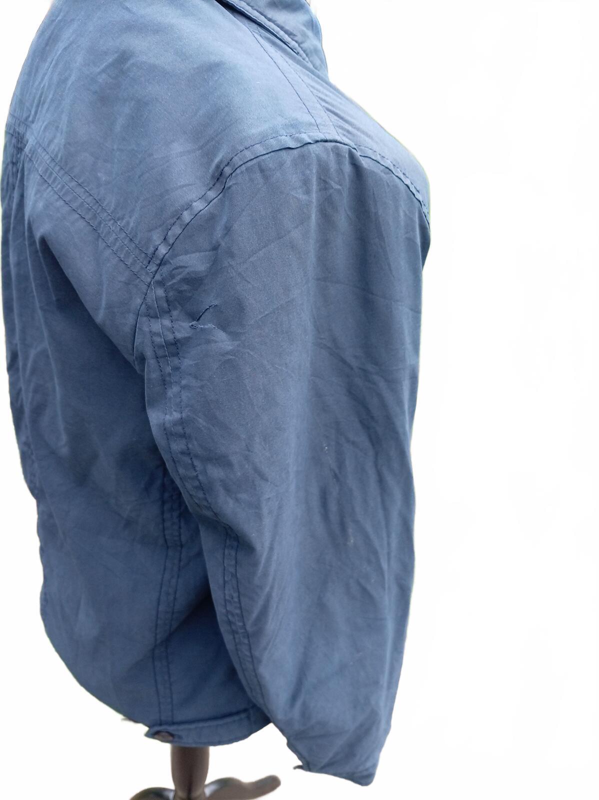 Dockers Men's Lightweight Harrington Jacket Size Large M Slate Blue Navy Casual