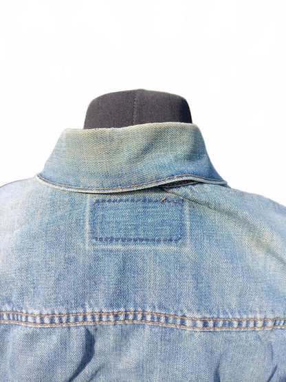 Vintage Levi's 70500 Denim Trucker Jacket XL Extra Large Blue 1998 23" P2P