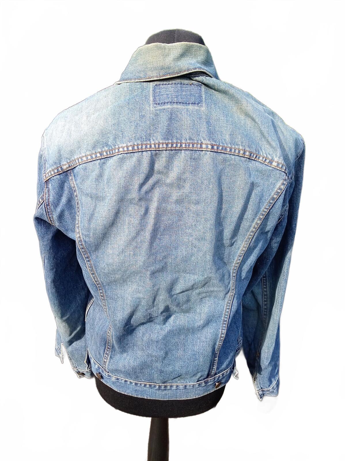 Vintage Levi's 70500 Denim Trucker Jacket XL Extra Large Blue 1998 23" P2P