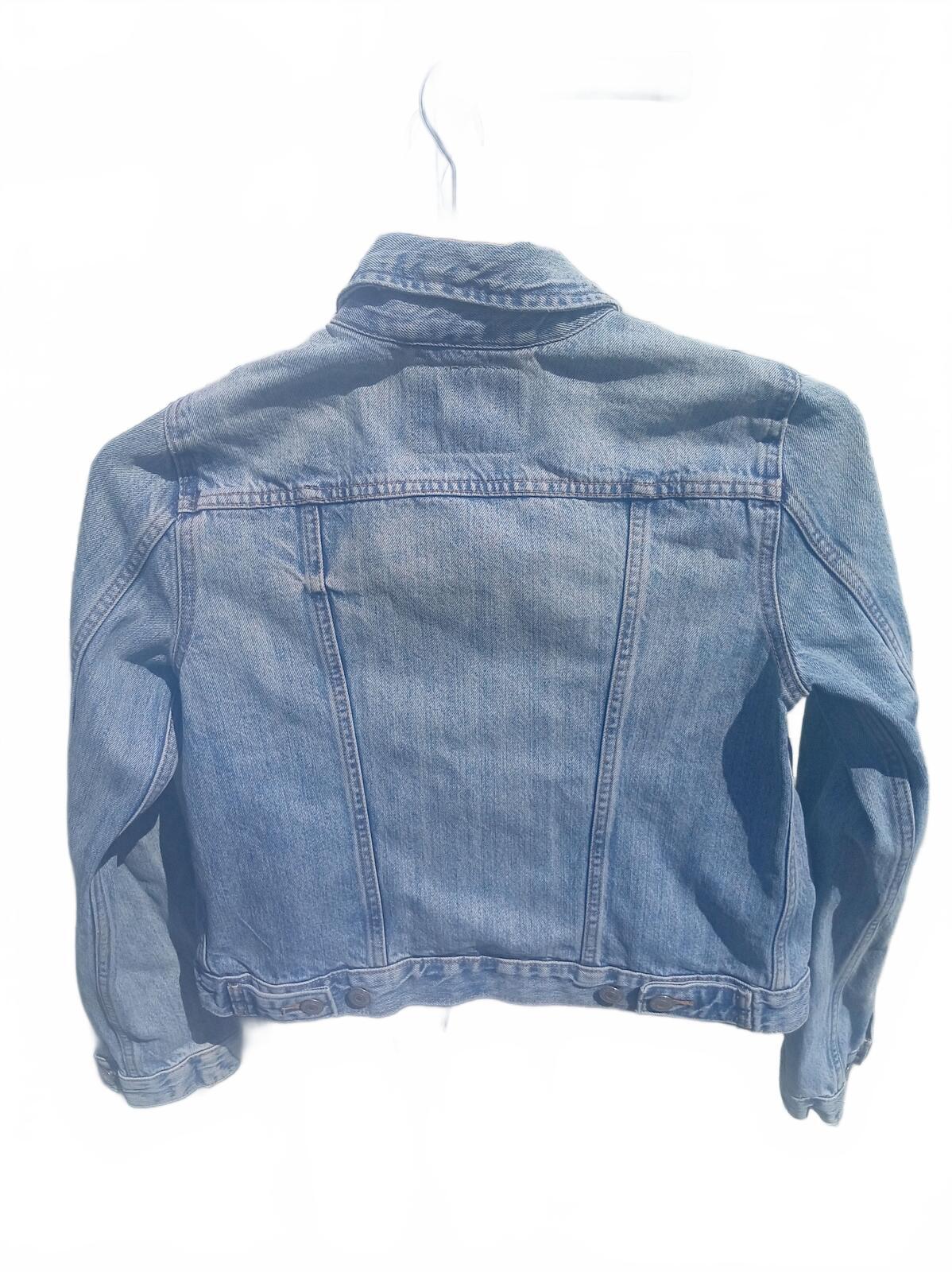 Levi's Women's Denim Trucker Jacket Size S Small Blue Jean Light Wash Classic