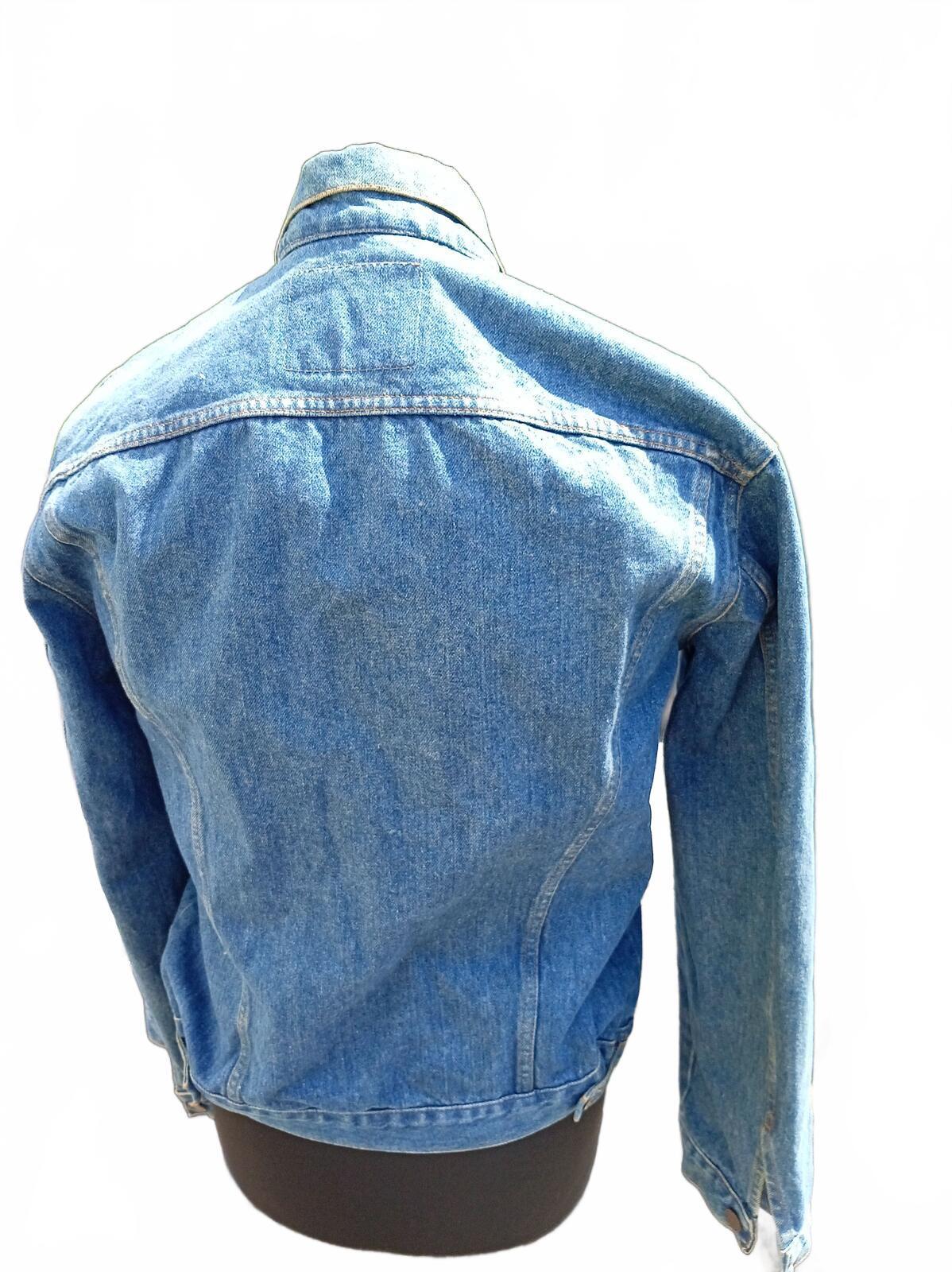Vintage 80s Levi's 70610 0207 Denim Trucker Jacket Large Made In Australia 1986