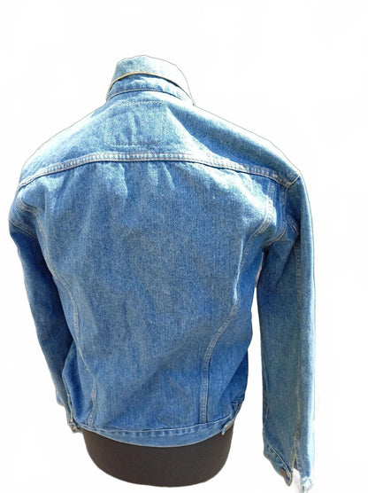 Vintage 80s Levi's 70610 0207 Denim Trucker Jacket Large Made In Australia 1986