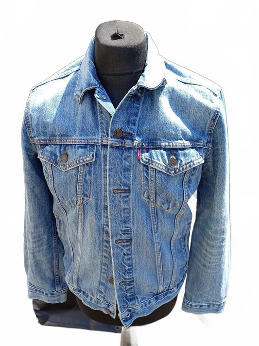 Levi Strauss & Co. Denim Trucker Jacket Size M 19" P2P