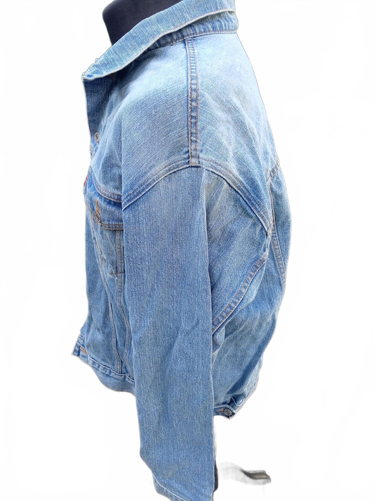 Vintage 90s Levi's 70503 Denim Jacket XL 25" P2P Light Wash Trucker Pockets