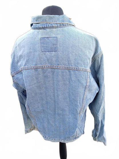 Vintage 90s Levi's 70503 Denim Jacket XL 25" P2P Light Wash Trucker Pockets