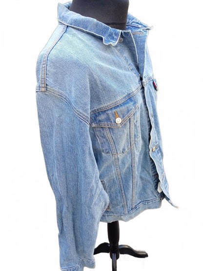 Vintage 90s Levi's 70503 Denim Jacket XL 25" P2P Light Wash Trucker Pockets
